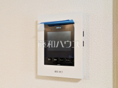 TVモニター付インターホン　【富士見市水谷東２丁目】防犯に役立つTVモニター付インターフォン