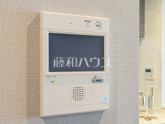 TVモニター付インターフォン　【レーベン和光ソラレア】訪問者がひと目でわかるTVモニター付インターフォン
