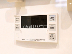 浴室給湯リモコン追焚機能付で時間差入浴もOK 