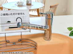浄水器一体型水栓　【志木市上宗岡４丁目】いつでもおいしいお水が飲める浄水器一体型水栓も完備 
