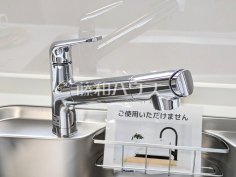 浄水器一体型水栓　【志木市柏町１丁目】いつでもおいしいお水が飲める浄水器一体型水栓も完備 
