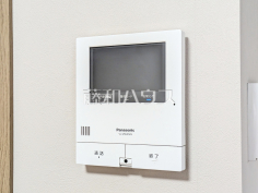 TVモニター付インターホン　【志木市上宗岡１丁目】不在時の訪問者が一目でわかる、録画機能付きTVモニターホン