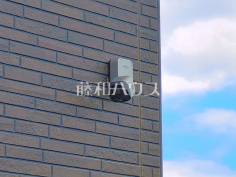 防犯システム　【志木市上宗岡１丁目】犯罪への抑⽌効果を⾼める防犯システム設置。 
