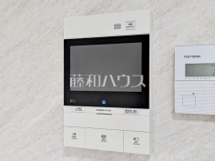 TVモニター付インターホン　【レーベンハイムエアグランデ】防犯に役立つTVモニター付インターフォン