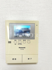 TVモニター付インターホン　【練馬区富士見台３丁目】防犯に役立つTVモニター付インターホン