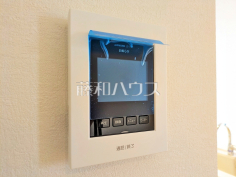 TVモニター付インターホン　【小平市学園東町】防犯に役立つTVモニター付インターフォン