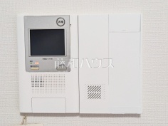 TVモニター付インターフォン　【ライオンズマンション市場前】防犯に役立つTVモニター付インターフォン
