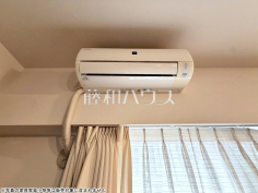エアコン　【オーベルグランディオ吉祥寺2】夏も冬も快適な室温で過ごせるエアコン設置

