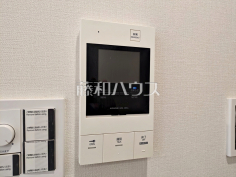 TVモニター付インターホン　【西東京市富士町2丁目　ユアコート東伏見弐番館】防犯に役立つTVモニター付インターフォン