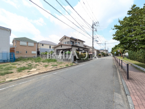 接道状況および現場風景