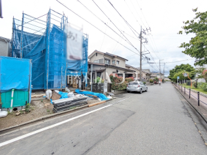 接道状況および現場風景