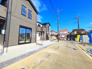 接道状況および現場風景