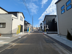 接道状況および現場風景