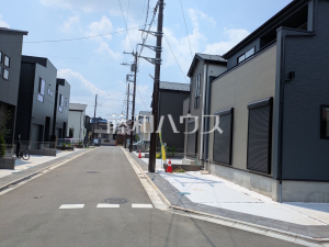 接道状況および現場風景