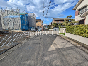 接道状況および現場風景