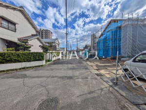 接道状況および現場風景