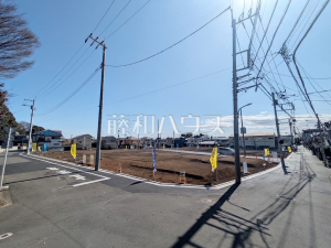 接道状況および現場風景