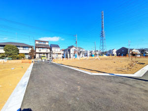 接道状況および現場風景