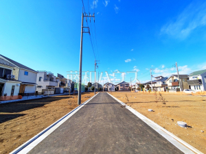 接道状況および現場風景