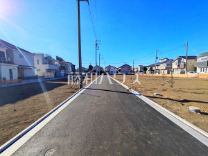 接道状況および現場風景