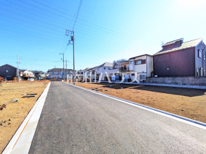 接道状況および現場風景