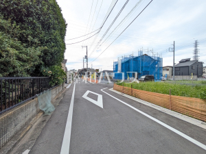 接道状況および現場風景