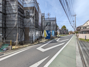 接道状況および現場風景