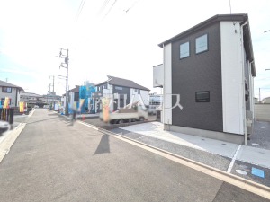 接道状況および現場風景