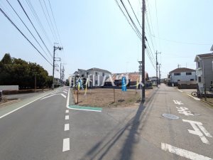 接道状況および現場風景