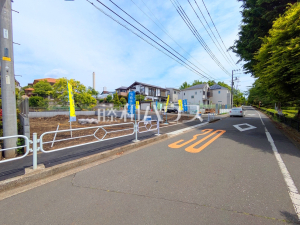 接道状況および現場風景