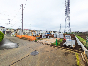 接道状況および現場風景