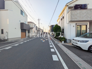 接道状況および現場風景