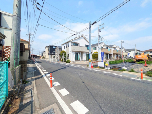 接道状況および現場風景