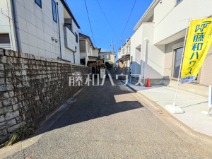 接道状況および現場風景