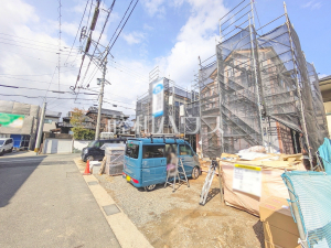 接道状況および現場風景