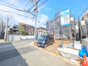 接道状況および現場風景