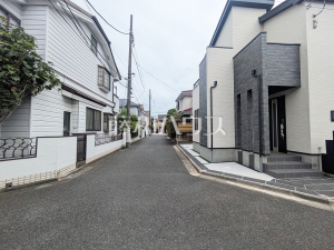 接道状況および現場風景