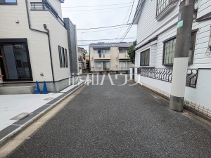 接道状況および現場風景