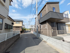接道状況および現場風景