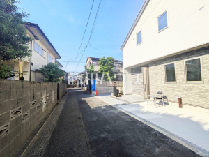 接道状況および現場風景