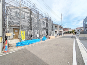 接道状況および現場風景