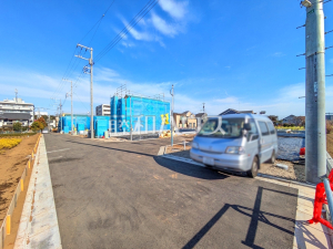 接道状況および現場風景