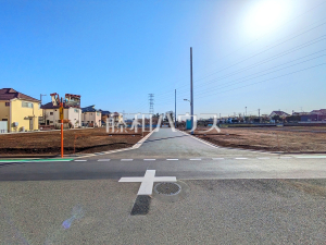 接道状況および現場風景