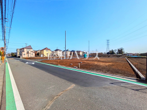 接道状況および現場風景