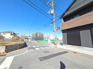 接道状況および現場風景