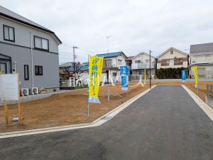 接道状況および現場風景