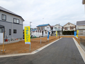 接道状況および現場風景