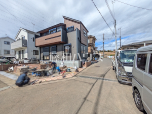 接道状況および現場風景