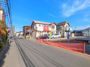 接道状況および現場風景