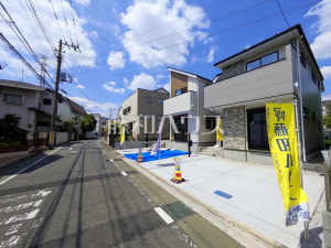 接道状況および現場風景